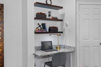 Built in desk - tampa apartments